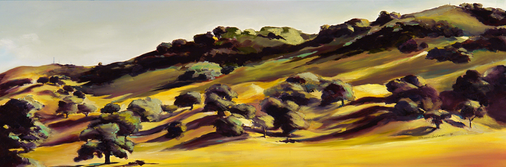 Late Afternoon in the Wine Country by Francene Christianson